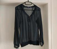 Bluse Mexx Gr.36 Langarm blau transparent Schleswig-Holstein - Bad Segeberg Vorschau