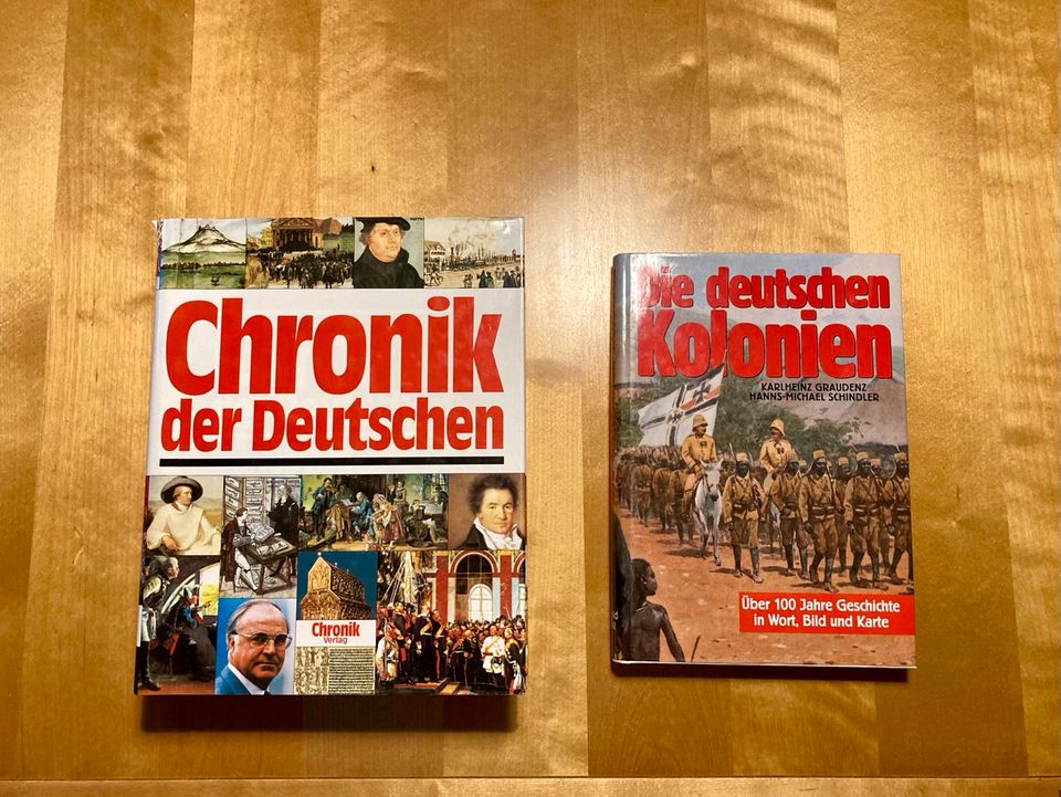 Geschichtsbücher Lexikon Chronik der Deutschen + dt. Kolonien in Leipzig