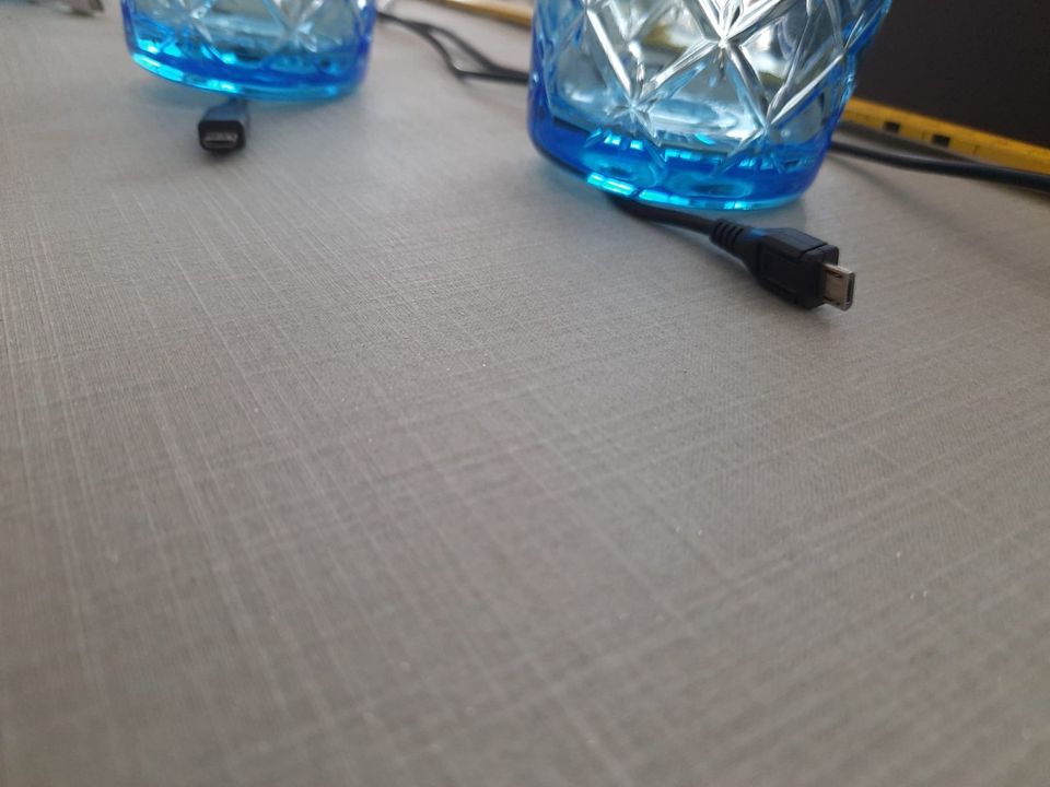 USB Micro Verlängerungskabel auf Typ B, 7 Stück in Langweid am Lech
