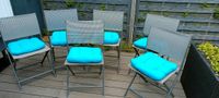 Gartenstühle Set mit Auflagen, Top Zustand Saarland - Losheim am See Vorschau