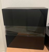 IKEA Besta Regal schwarzbraun mit Tofta Tür schwarz/Glas Baden-Württemberg - Schönaich Vorschau