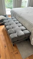 Bett Sofa in grau aus Stoff Hessen - Neu-Isenburg Vorschau