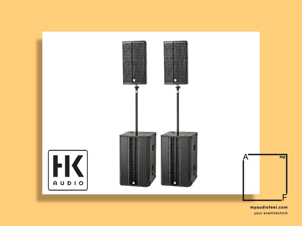 HK Audio Linear 5 2.2 Setup TOPS + SUBS Vermietung/Verleih/Mieten in München