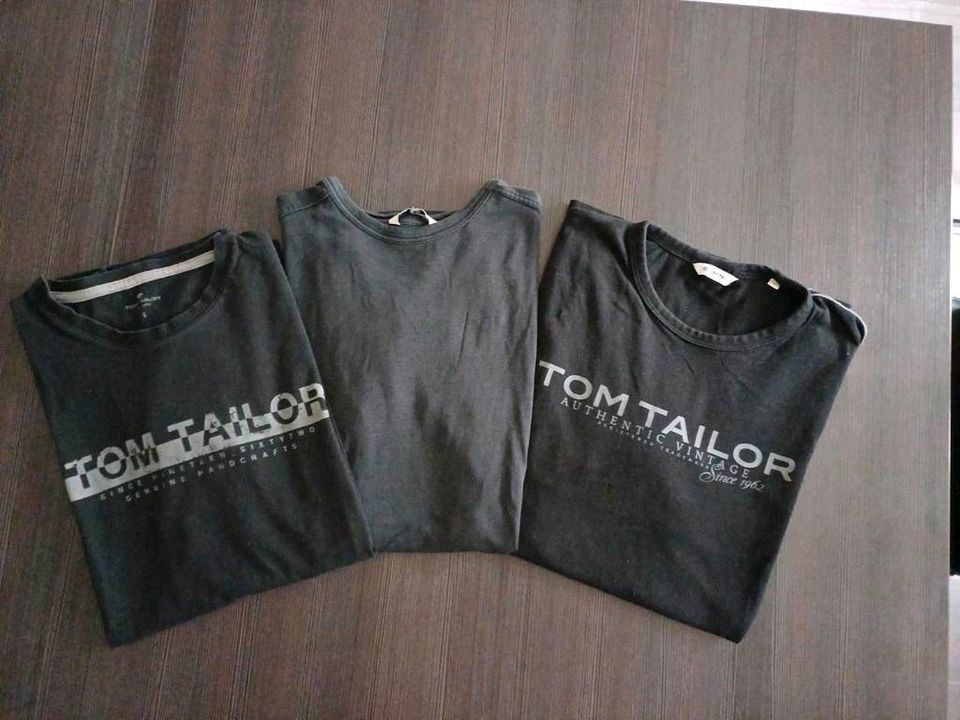 3 T-shirts abzugeben, Tom Tailor/C&A Gr. S in Hoyerswerda