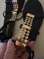 Gladiator Sandalen schwarz /gold Gr. 38 Berlin - Hohenschönhausen Vorschau