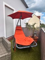 Sonnenliege Schauckelliege Sonnenschirm Liege Balkon Terrasse Sachsen-Anhalt - Stendal Vorschau