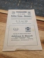 Rallye Cross Hessen 1983 Kirtorf ADAC Programm Hessen - Ebsdorfergrund Vorschau