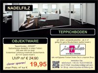 Büroteppichboden - Neuware 2 oder 4 m breit kostenlose Lieferung Niedersachsen - Osloß Vorschau
