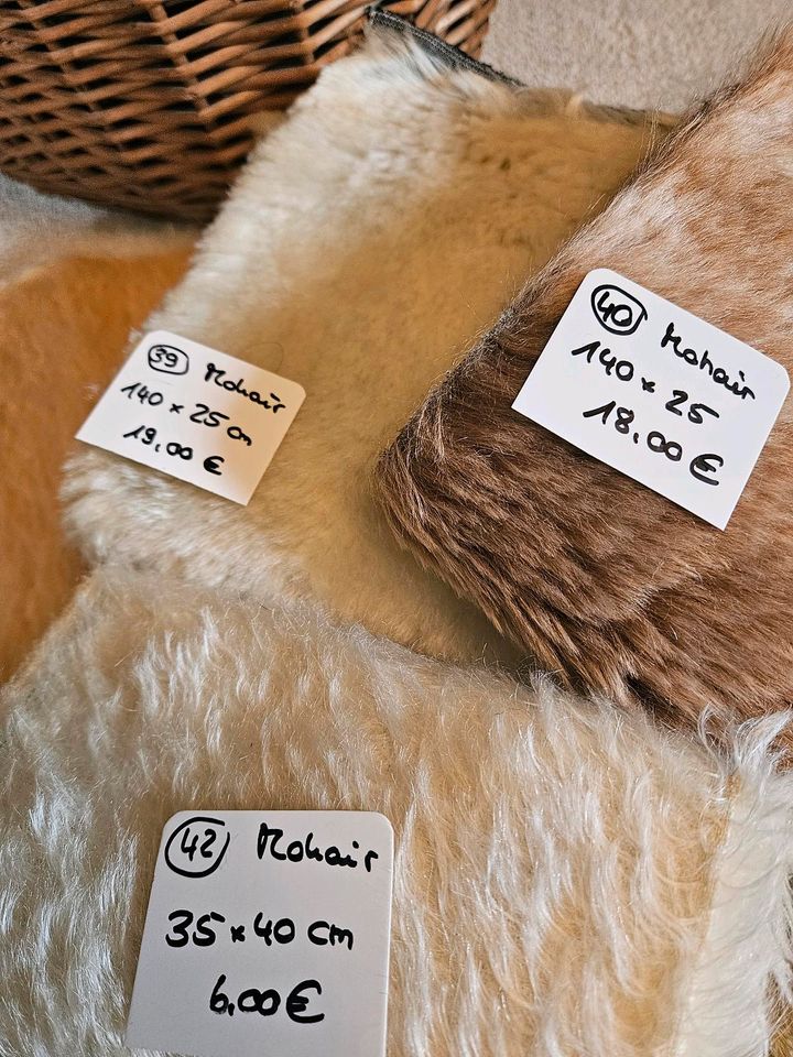 Mohair/ Kunstfell/ fake fur/ Bärenherstellung/ Hobbyaufgabe in Langeln (Nordharz)