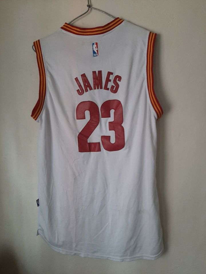 NBA #23 JAMES CLEVELAND CAVALIERS WEIß TOP BASKETBALL TRIKOT in Köln