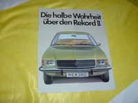 Opel Rekord D Prospekt Januar 1972 TOP Bayern - Velburg Vorschau