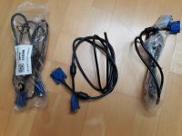 3 x Stück VGA Monitor Kabel mit 2 x D-SUB 15 Pol Stecker 1,5 m ne Hessen - Bruchköbel Vorschau