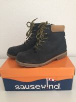 Kinder Winterstiefel Nubuk Leder Gr. 34 dunkelblau Sausewind Nordrhein-Westfalen - Remscheid Vorschau