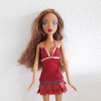 Kleid für Barbie My Scene rot Nordrhein-Westfalen - Alpen Vorschau