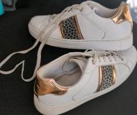 ❤️ Sommer Sneaker Schuhe Turnschuhe weiß Leo gold 39 Leopard Sachsen - Schöpstal Vorschau