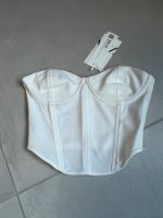 Bustier Corsage Zara weiß Gr. XS Hessen - Dieburg Vorschau