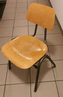 Retro Schulstuhl Vintage Stuhl Bürostuhl Holz Metall Bayern - Bamberg Vorschau