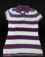 Tommy hilfiger Polo Hemd lila weiß gestreift Hessen - Maintal Vorschau