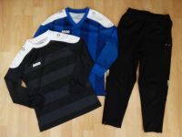 "JAKO" 2 LANGARM-TRIKOT / SHIRT & 1 TRAININGSHOSE - GR. 128 - SET Bayern - Wasserlosen Vorschau