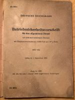 Deutsche Reichsbahn Vorschrift aus 1958 (OL- Betrieb) Sachsen-Anhalt - Barleben Vorschau