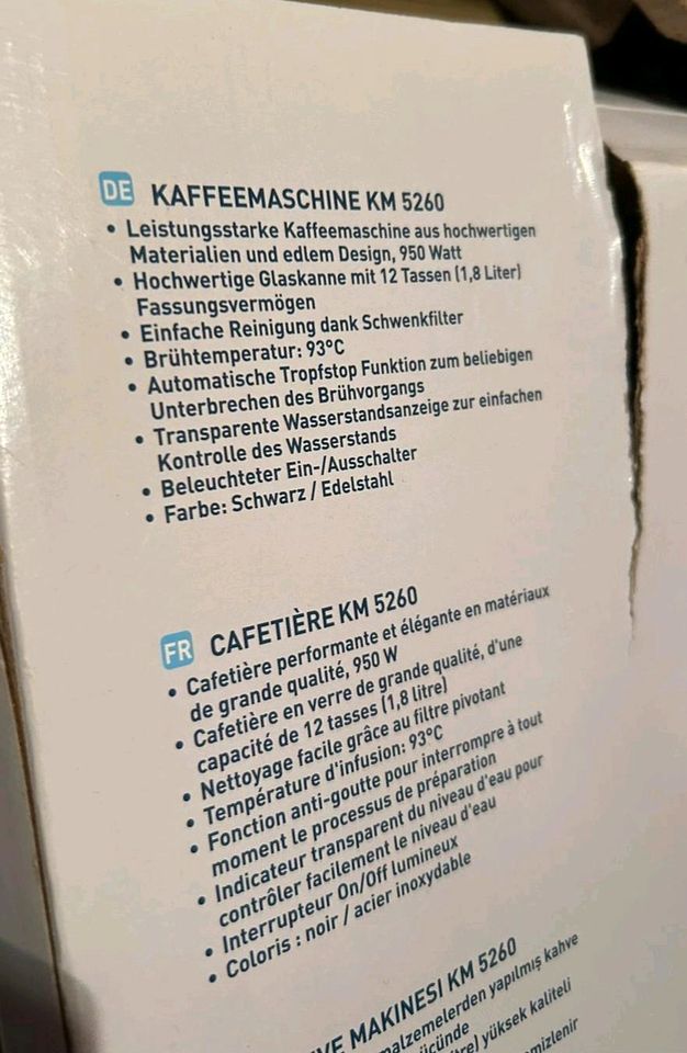 Grundig Kaffeemaschine neu in Straelen