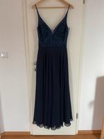 Blaues Abendkleid von Swing Größe 38 Hessen - Hanau Vorschau