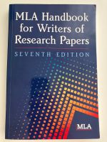 MLA Handbook for Writers of Research Papers Bayern - Michelau i. OFr. Vorschau