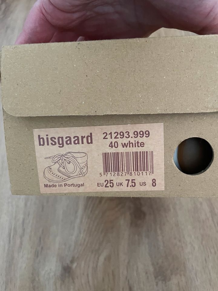 Bisgaard boots Schnürschuhe Schuhe Leder Gr 25 in Osnabrück