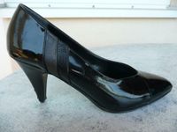 sexy Damen Schuhe Pumps Gr. 37 Lackoptik Schwarz Absatz 7,5 cm Baden-Württemberg - Laufenburg (Baden) Vorschau