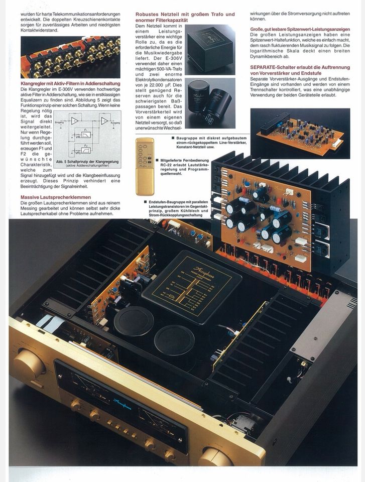 ACCUPHASE E-306V Vollverstärker. Phono-Modul AD-10! Original FB. in Dresden