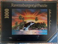 1000 Ravensburger Puzzle Island Paradise Orka Wal Glitzer Collect Hamburg-Nord - Hamburg Hohenfelde Vorschau