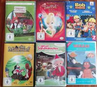 DVDs Tinkerbell, Bob der Baumeister, Yakari, Maulwurf, u. a. Leipzig - Großzschocher Vorschau