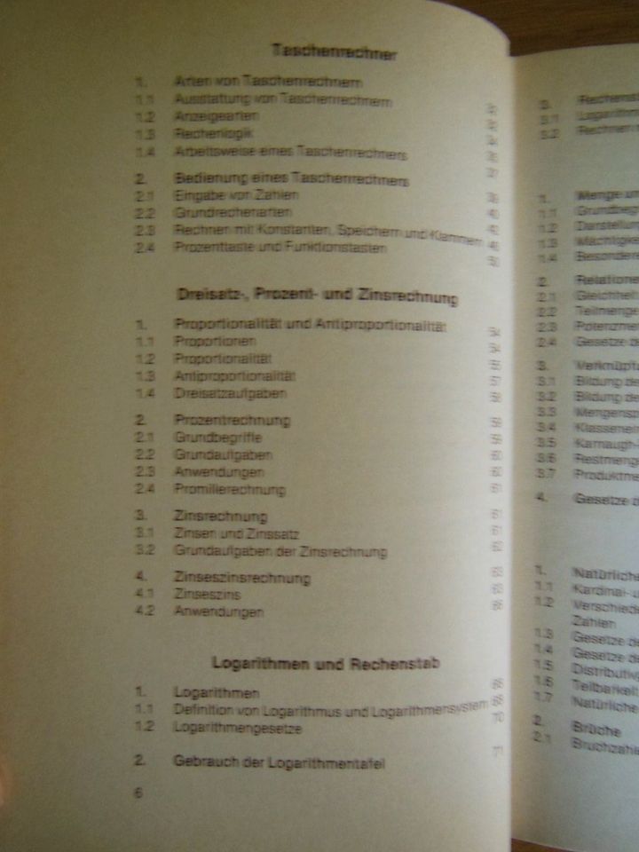 Fachbuch "Rechnen und Mathematik", Orbis, Universalhandbuch in Neuenbürg