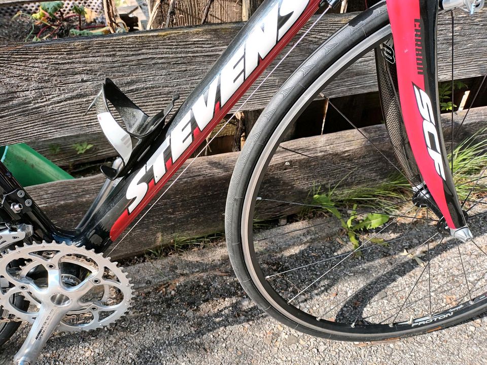 Stevens SCF Carbon Rennrad, 56cm, Campagnolo, Ultra Torque in Lenggries