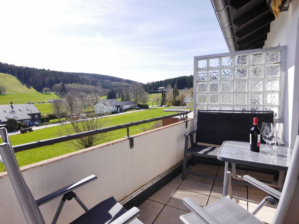 Fewo HappyNest+Hallenbad (2-4P) Ferienwohnung Willingen Sauerland in Willingen (Upland)