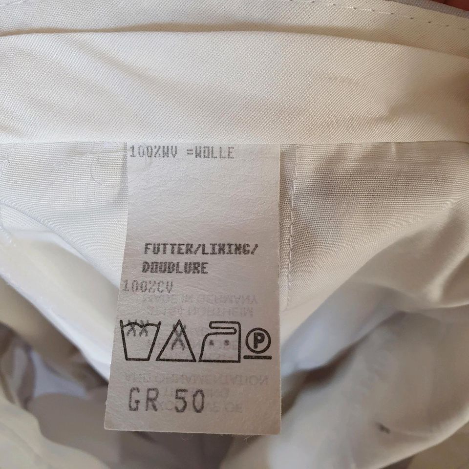 WILVORST Hochzeitsanzug Sacko Hose Weste Plastron Gr. 50 in Bannewitz