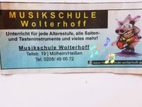 Musikunterricht in 45472 Heissen Nordrhein-Westfalen - Mülheim (Ruhr) Vorschau