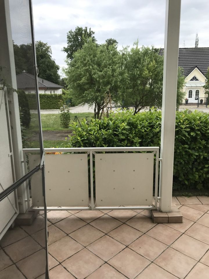 Helle Altbauwohnung mit Terrasse und Gartenanteil am grünen Berliner Stadtrand, 58 m² in Neuenhagen