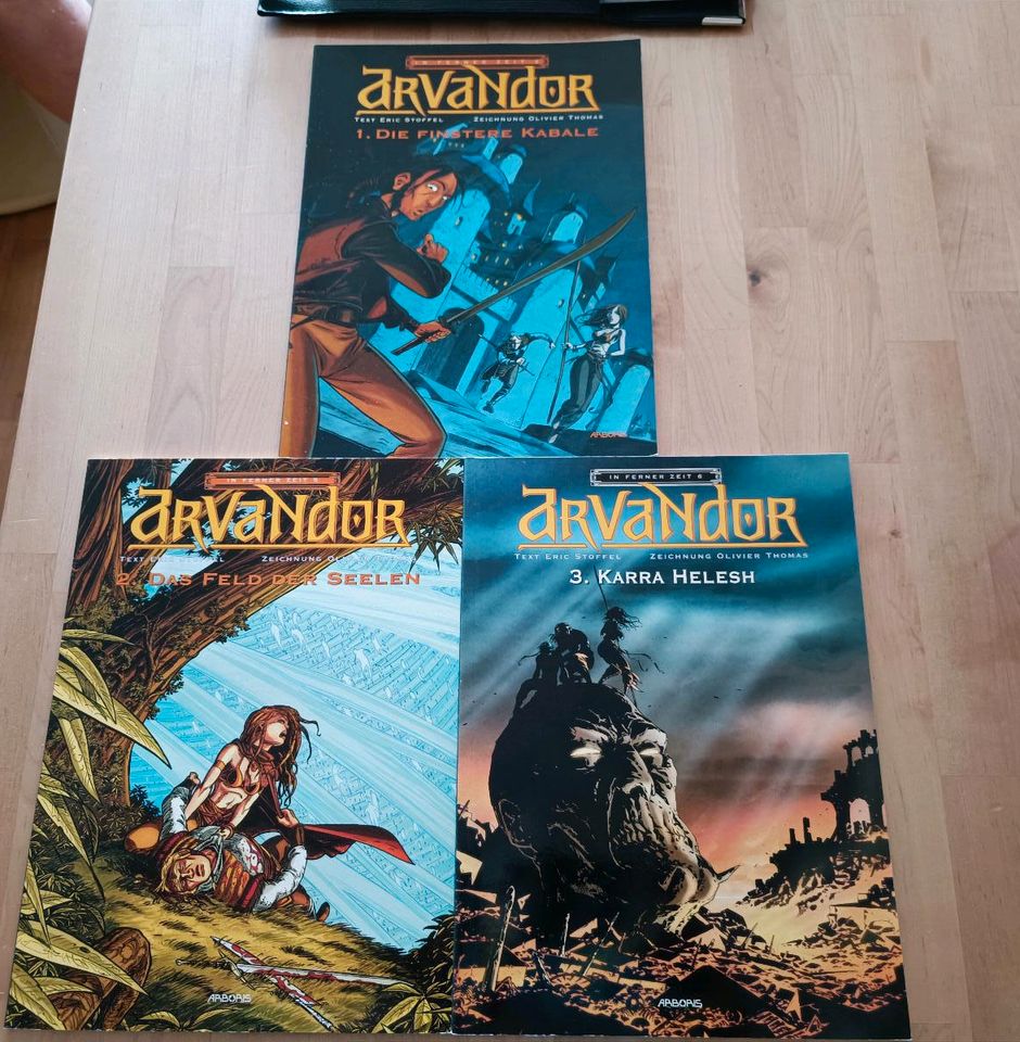 In ferner Zeit arvandor 3 Comic Bände in Gornau