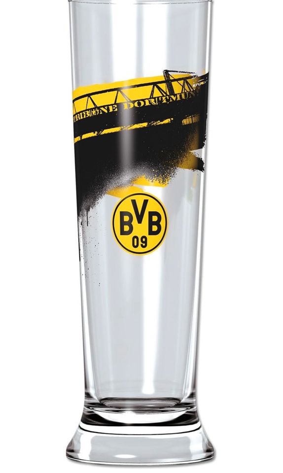 6er Set Borussia Dortmund BVB, Pilsglas Mit Südtribüne,Bierglas in Bremen