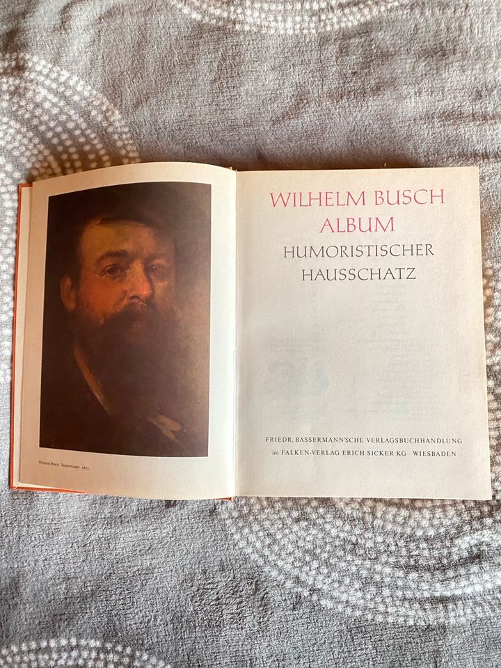 Wilhelm Busch Album Jubiläumsausgabe in Leinach