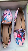 Cox Ballerina Schuhe flach floral Blumen, Gr. 41 Schleswig-Holstein - Rohlstorf  Vorschau