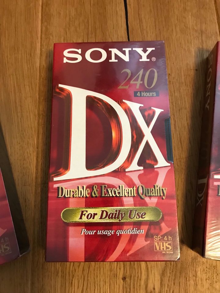 Sony DX 240 VHS Videokassette Cassette Neu in Essen