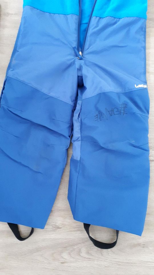 Matchhose 110  schneehose 104 blau jungen in Schlitz