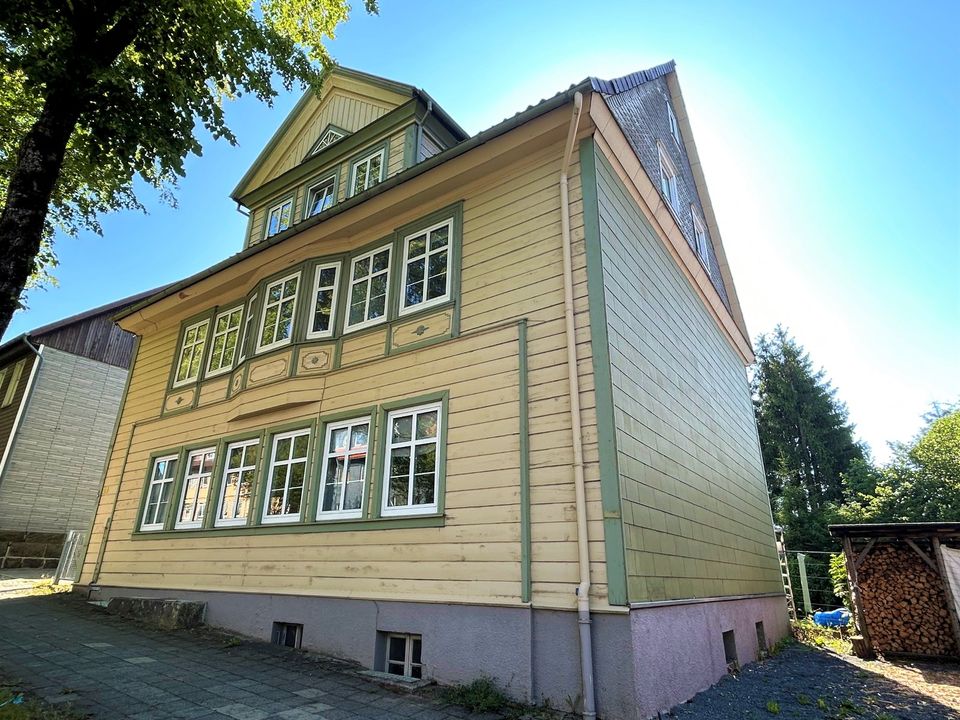Gut gepflegt und voll vermietet: 3-Familienhaus in Zellerfeld mit 336 m² in Clausthal-Zellerfeld