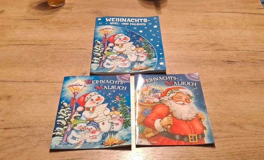 Weihnachten Kinder Malbücher Spiel- und Malbuch in St Gangloff