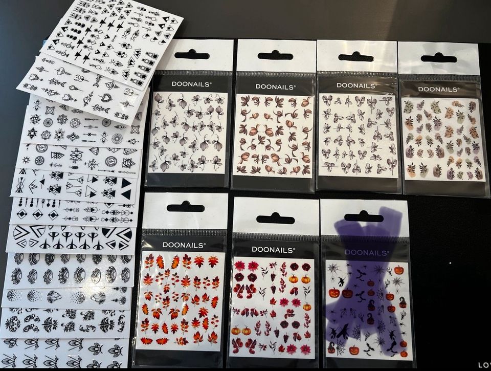 6x Doonails Water Tattoos Neu plus weiterer in Friedrichsthal