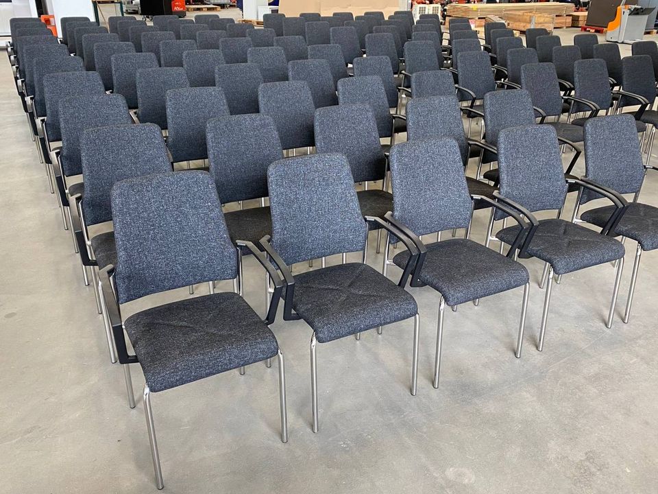 130 Interstuhl Besucher Stühle Design Stapelstühle Konferenzstuhl in Norderstedt