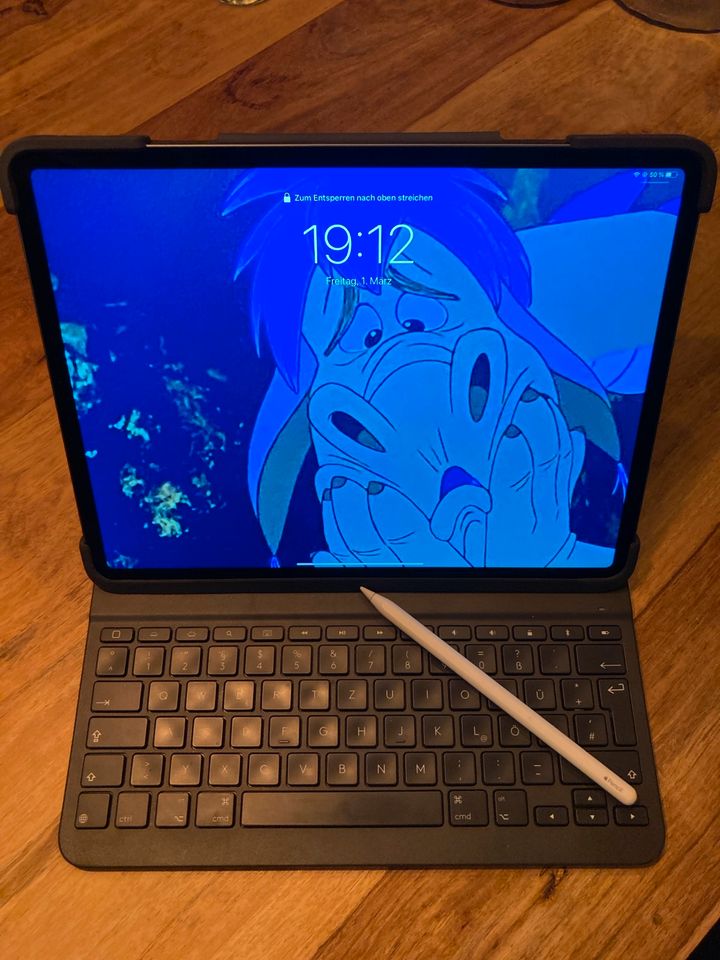 iPad Pro, 12,9 Zoll, 4. Gen, 1 TB, WiFi plus Pencil + Tastatur in Hamburg