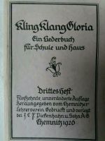 Kling Klang Gloria Liederbuch 1926 Sachsen - Demitz-Thumitz Vorschau